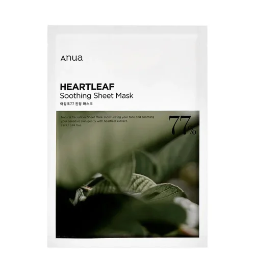 Anua – Heartleaf 77 Soothing Mask Sheet 25ml