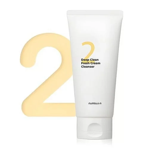 Numbuzin – No.2 Deep Clean Fresh Cream Cleanser 120ml